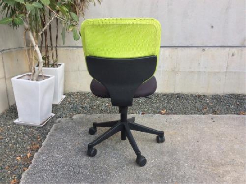 USMシリーズ　OAチェア　グリーン　中古_2