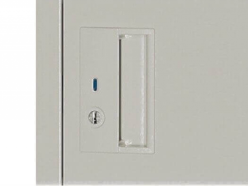 4人用ロッカー (2列2段)　ニューグレー　NL22-P　新品_2