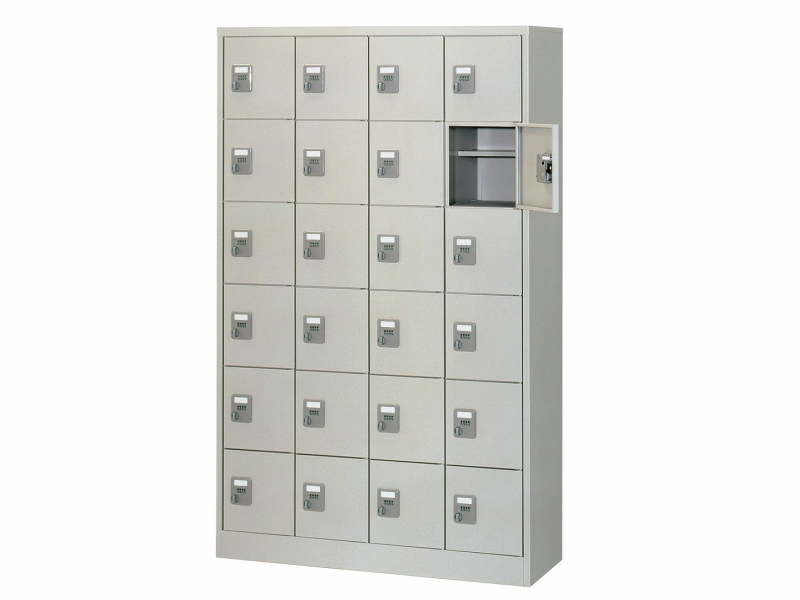 24人用シューズロッカー　ダイヤル鍵付きタイプ　SC-24WK　新品