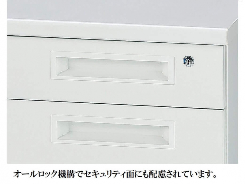GSDデスクシリーズ　片袖机　W1000　ホワイト/ホワイト　新品_2
