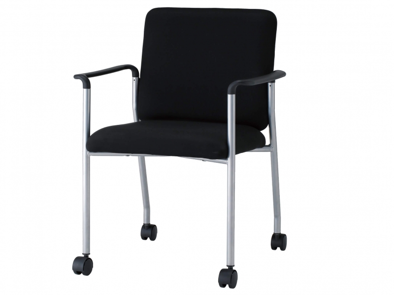 【販売終了】BASシリーズ　ミーティングチェア　布張り　新品