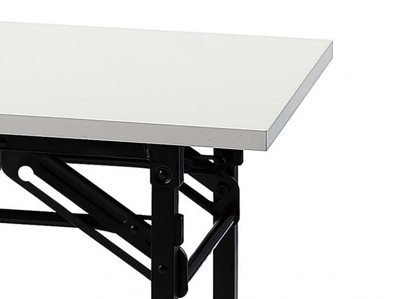 折り畳み会議テーブル　W1800/D450　ホワイト　新品_1