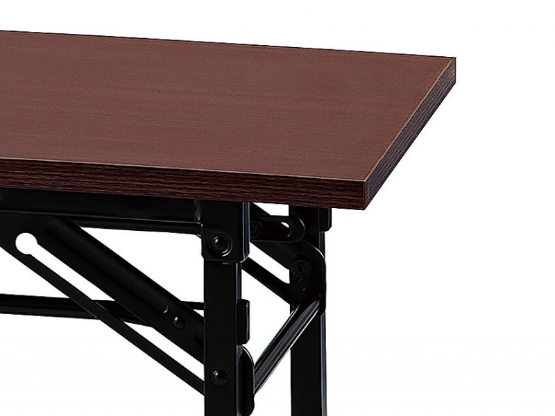 折り畳み会議テーブル　W1800/D450　ローズ　新品_1