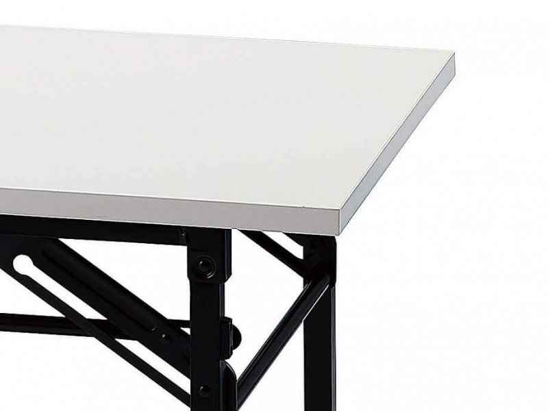 折り畳み会議テーブル　W1500/D600　ホワイト　新品_1