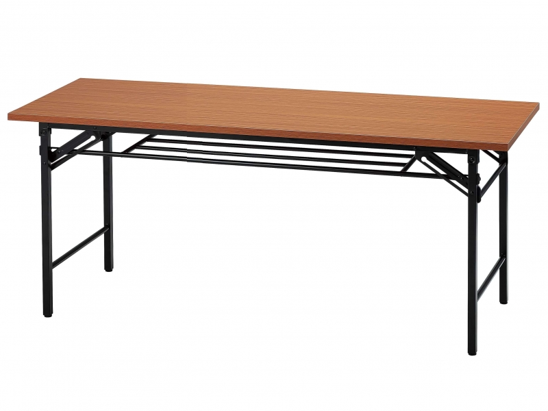折り畳み会議テーブル　W1500/D600　チーク　新品_0