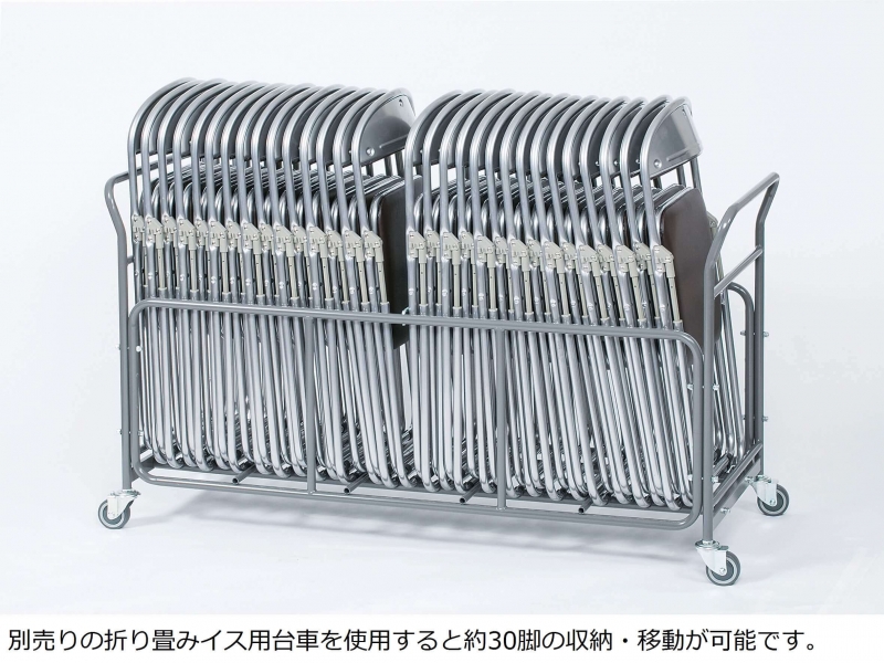【販売終了】IBシリーズ　折り畳みイス　ブラウン　新品_5