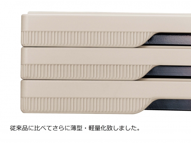 ブロー成型テーブル（樹脂天板）　網棚付き　PET-1850T　新品_3