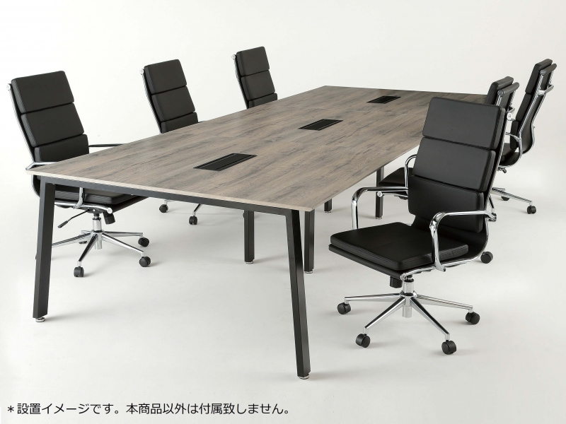 MUEシリーズ　会議テーブル　アッシュ天板　W3600　新品_6