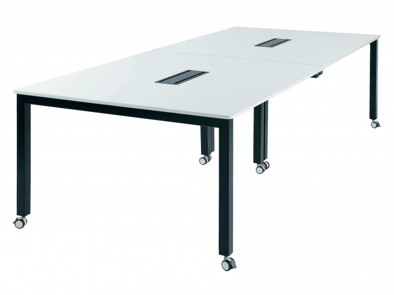 【販売終了】FMDシリーズ　グループテーブル　W2400×D1200　新品