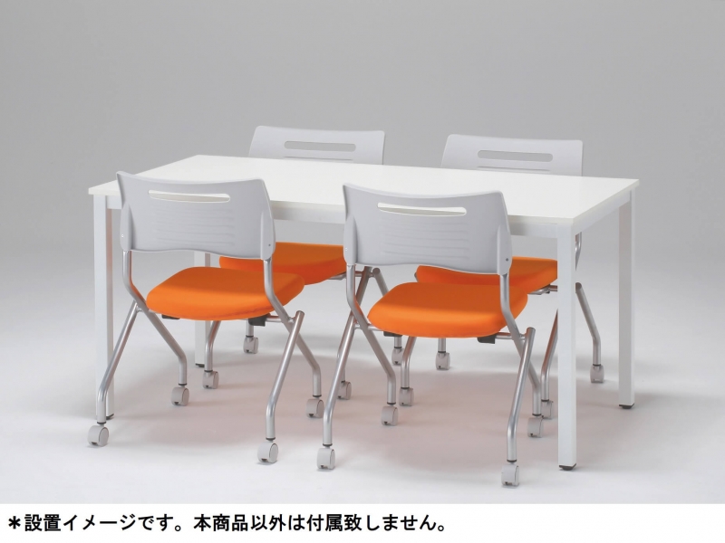 【販売終了】MSCシリーズ　平行スタッキングチェア　ライム　新品_5