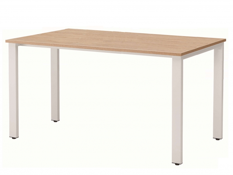 REVミーティングテーブル　W1500　フォレスト×ホワイト　新品