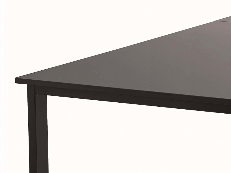 REVミーティングテーブル　W1500　ブラック×ブラック　新品_1