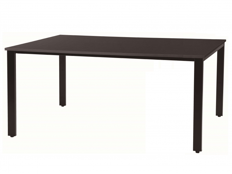 REVミーティングテーブル　W1800/D750　ブラック×ブラック　新品_0