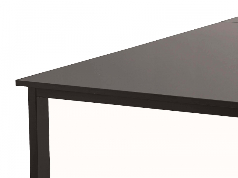 REVミーティングテーブル　W1800/D750　ブラック×ブラック　新品_1