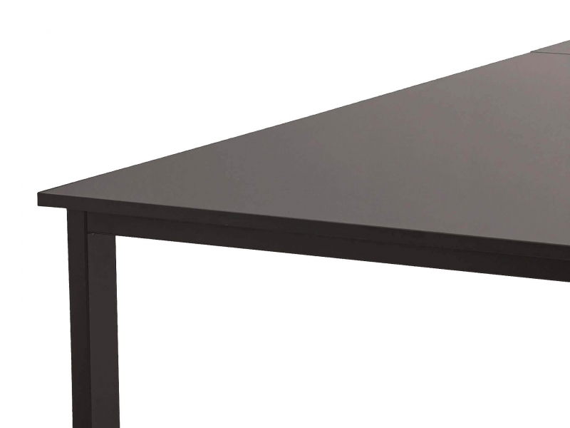 REVミーティングテーブル　W1800/D900　ブラック×ブラック　新品_1