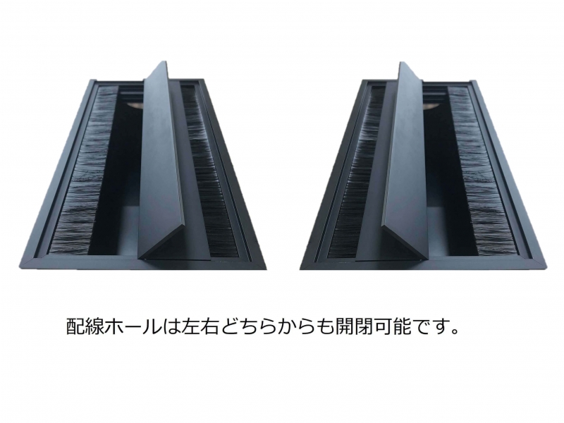 REVミーティングテーブル　W2100/D900　ブラック×ホワイト　新品_3