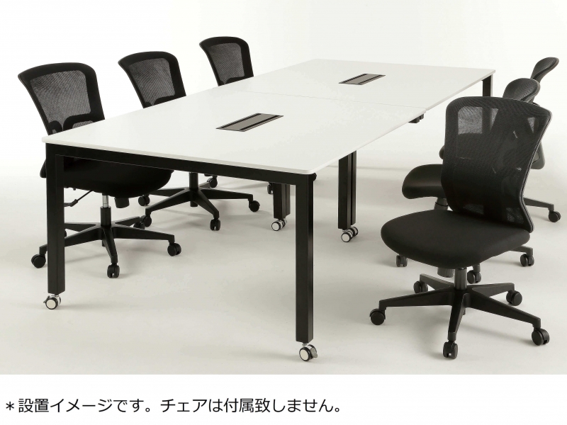 【販売終了】FMDシリーズ　グループテーブル　W1200×D1200　ホワイト　新品_6