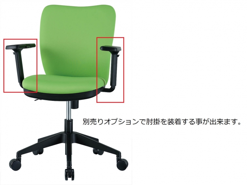 【販売終了】オフィスチェア　OC-102　ブラック　新品_4