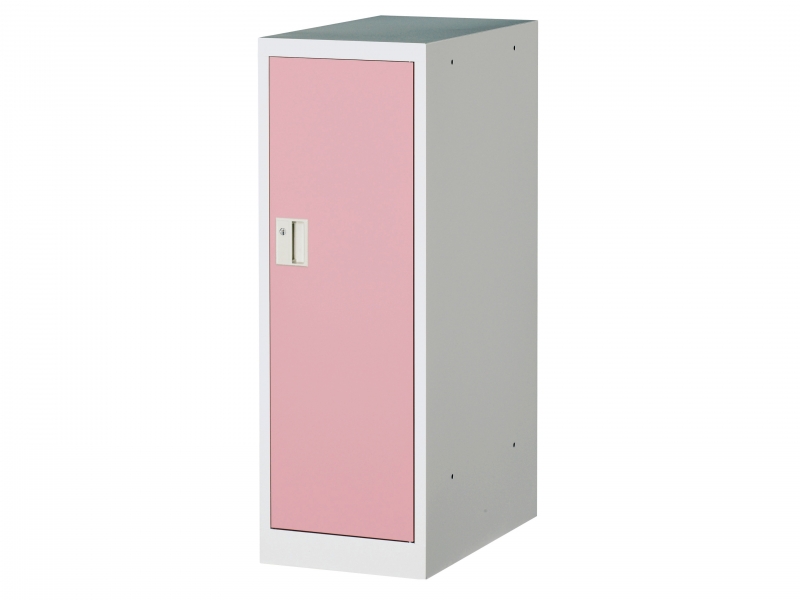 【販売終了】ミニロッカー　１人用　ピンク　MLK-P　新品