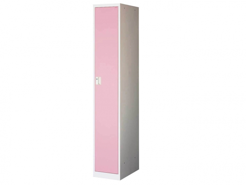 【販売終了】ミニロッカー　１人用　H1760　ピンク　MLKH-P　新品