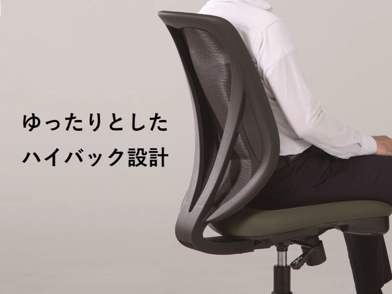 メッシュチェア　LAP-54　ブラック　新品_5