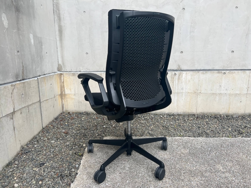 デュークチェア　ブラック　中古_1