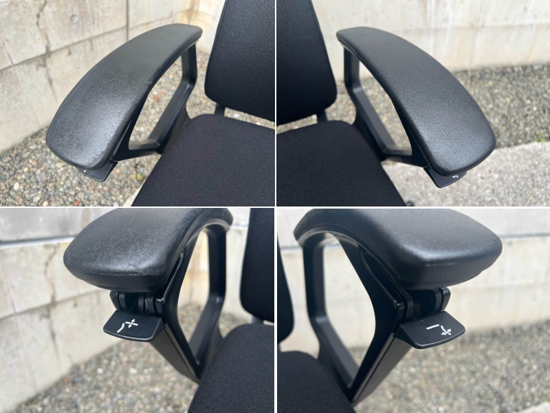 デュークチェア　ブラック　中古_4