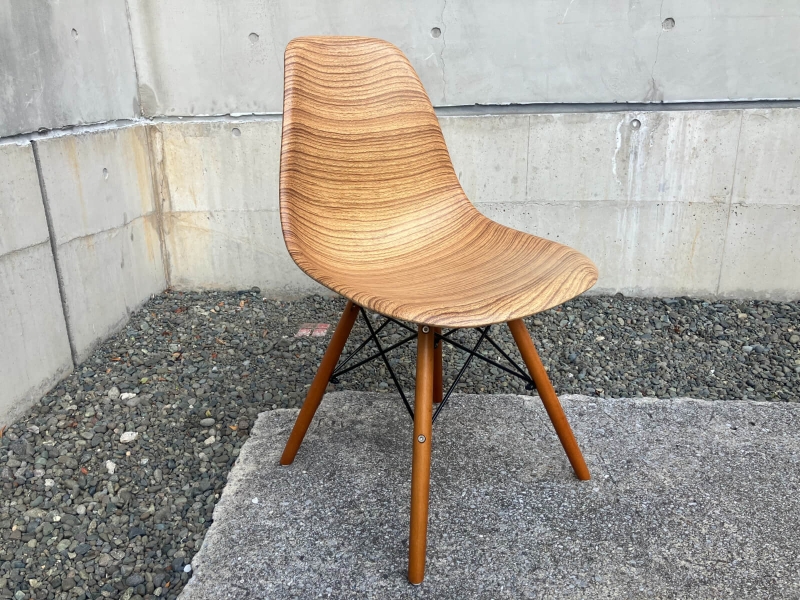 シェルチェア　リプロダクト　CH-DSW-WG　ナチュラル　中古