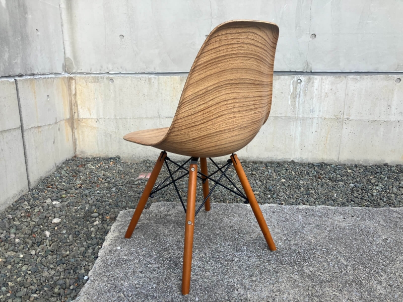 シェルチェア　リプロダクト　CH-DSW-WG　ナチュラル　中古_1