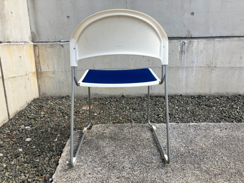 スタッキングチェア　MP-140　ブルー　中古_2