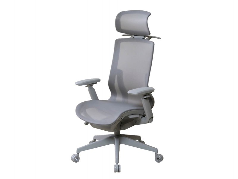 オフィスチェア　CKS1　グレー　新品