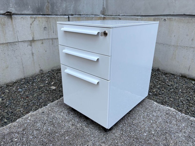 デスクワゴン　LCW-N3　ホワイト　中古