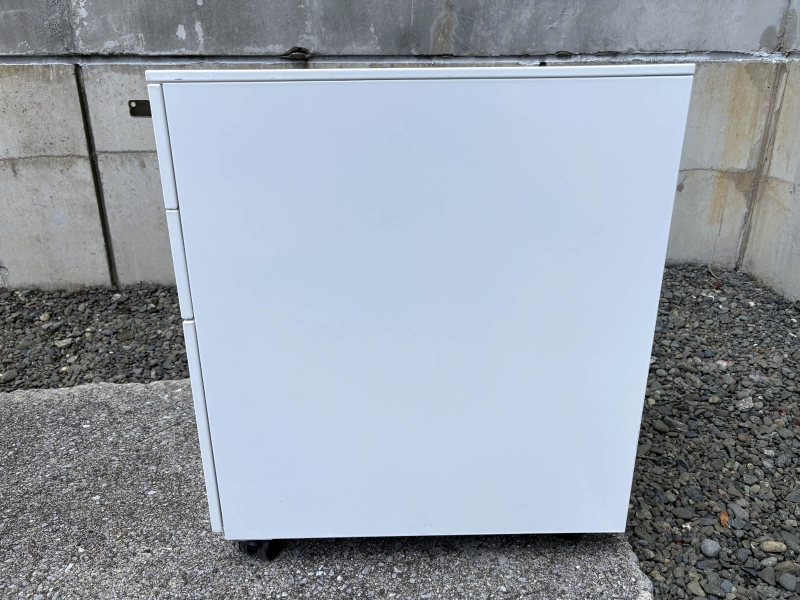 デスクワゴン　LCW-N3　ホワイト　中古_2