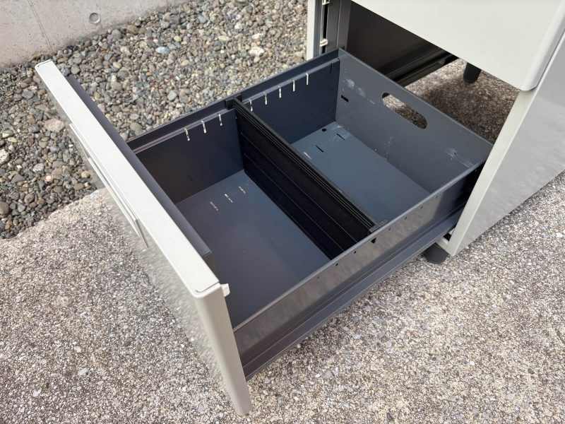 SR型事務用デスク　脇机　旧JIS　10号　中古_7