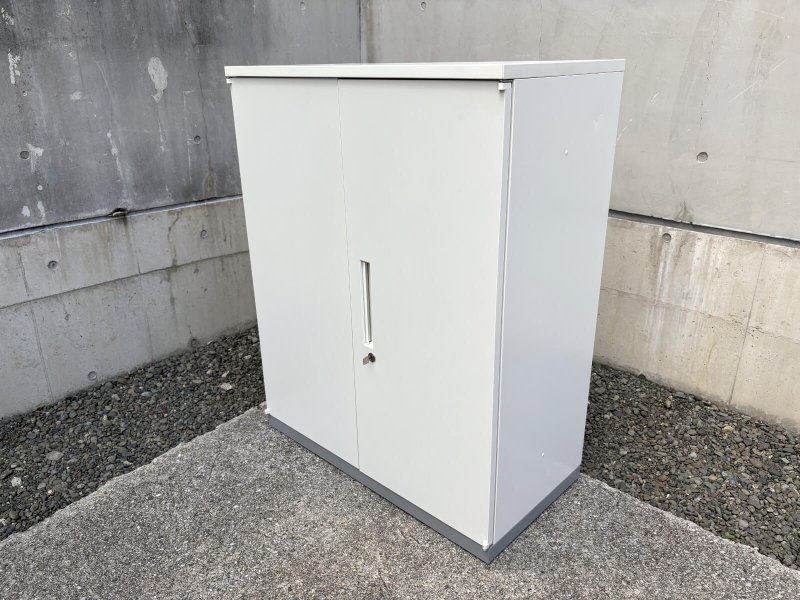 TFシリーズ　両開キャビネット（A4 3段対応）　天板付　中古