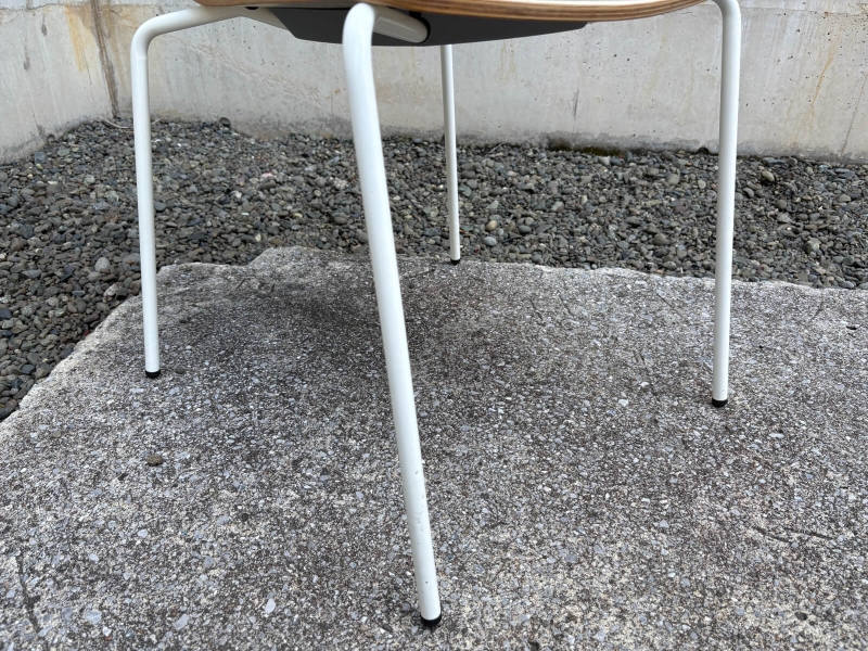 プライウッドチェア　KU-11　グリーン　中古_5