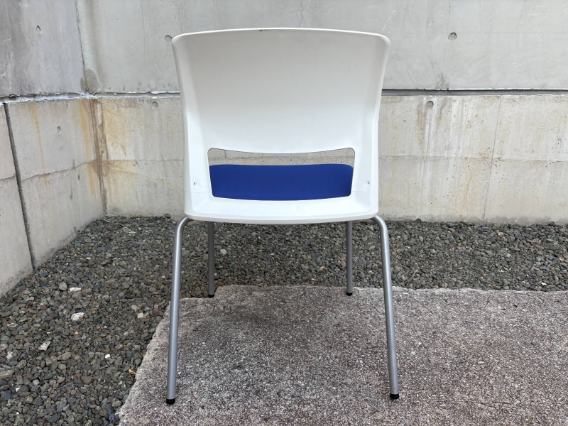 スタッキングチェア　CK-160　ブルー　中古_2