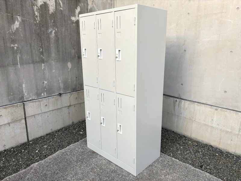 6人用ロッカー　L67-AW　中古
