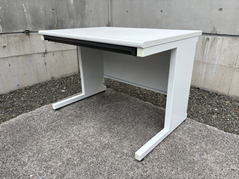 ピクサシリーズ　平机　W1000　ホワイト　中古