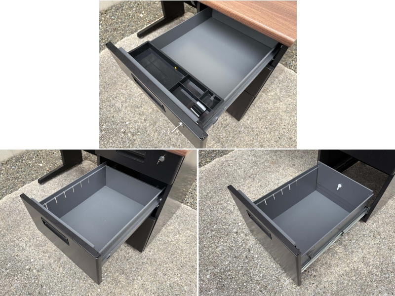 片袖机　W1200　ウォールナット　中古_7