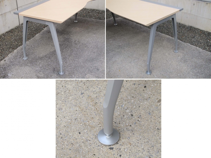 サイビ　L型デスク　W1800/D1800　中古_7