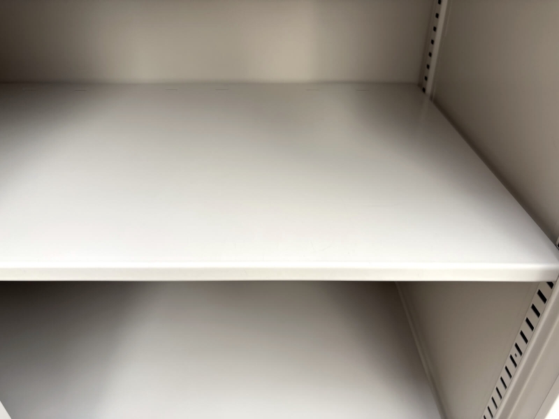 シンラインキャビネット　3枚引戸書庫　W800　上下セット（A4 6段対応）　中古_6