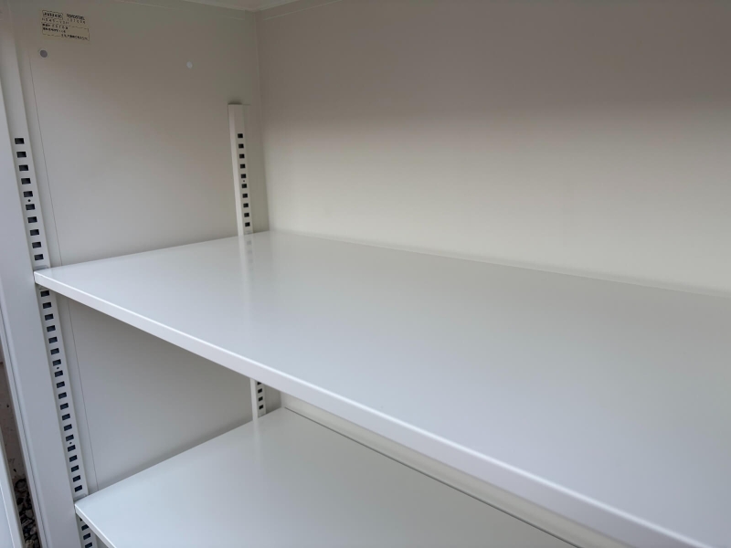 HSウォール　両開+両開キャビネット　上下セット（A4 4段対応） 中古_6