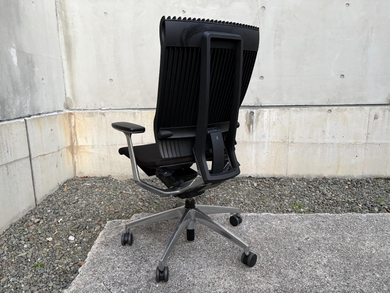 スピーナチェア　エラストマーバック　肘付き　中古_1