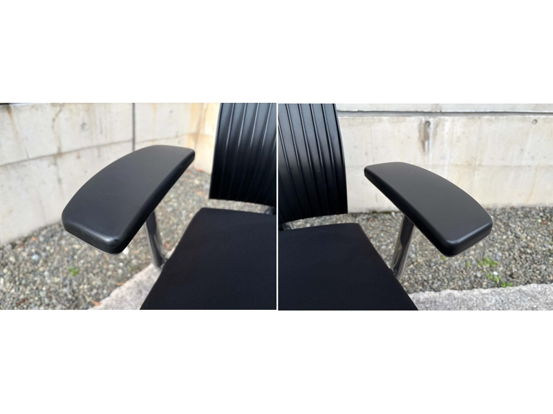 スピーナチェア　エラストマーバック　肘付き　中古_4