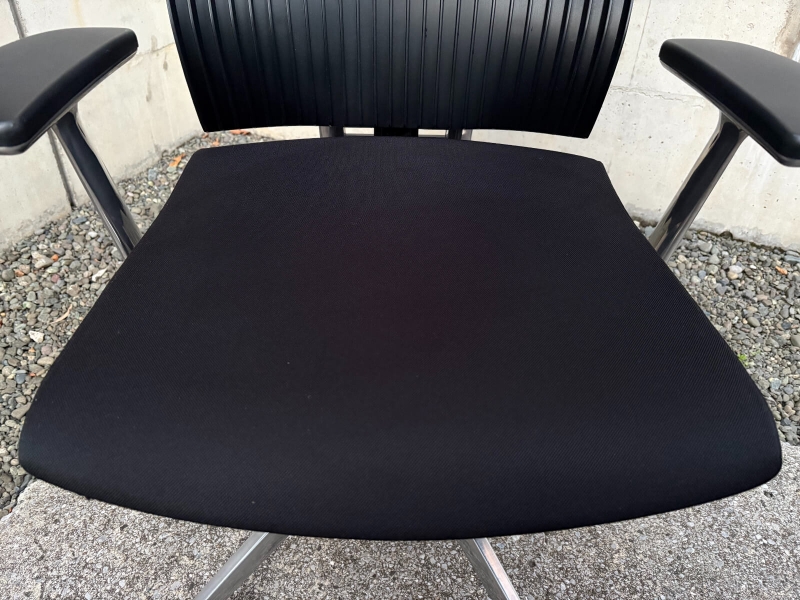 スピーナチェア　エラストマーバック　肘付き　中古_5