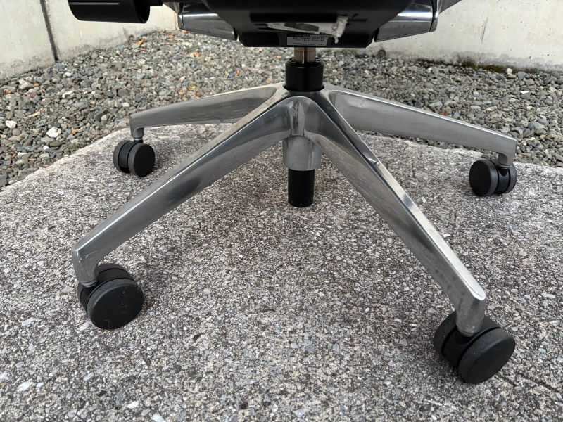 スピーナチェア　エラストマーバック　肘付き　中古_7