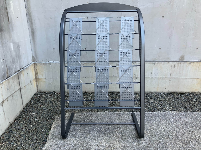 パンフレットスタンド　3列5段　中古_2