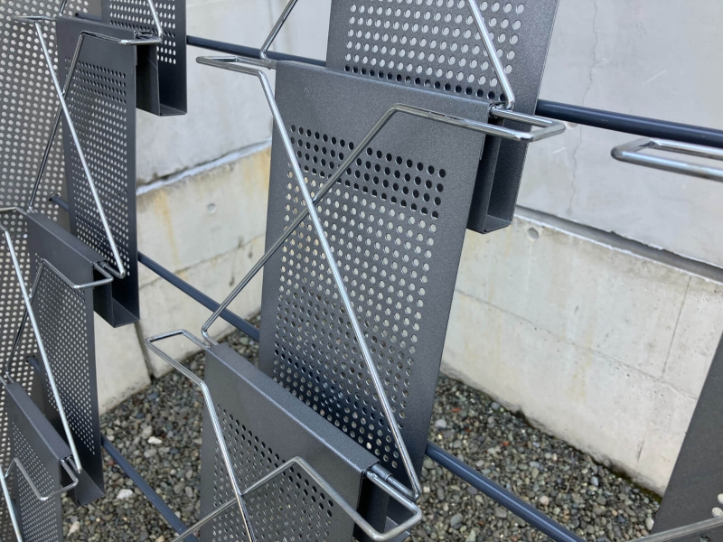 パンフレットスタンド　3列5段　中古_5