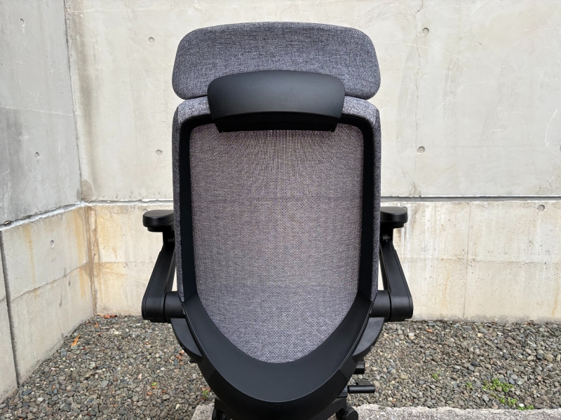 ノートチェア　エクストラハイバック　ダークグレー　中古【2023年製造 美品】_2